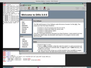 Dillo running on iLiad